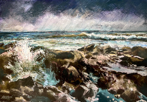 Rock pool at Corremore beach Co Mayo