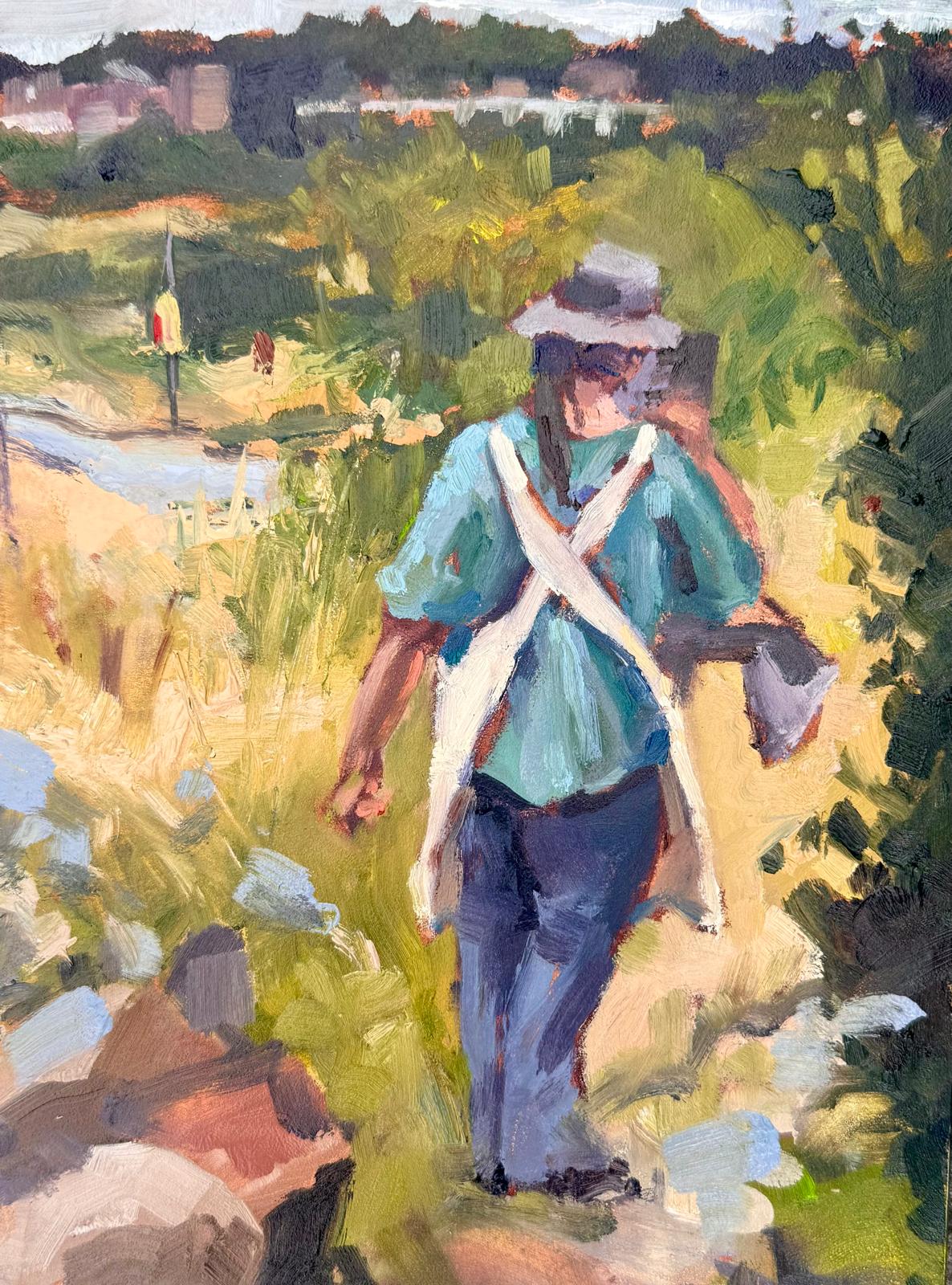 006. Painting outdoors
